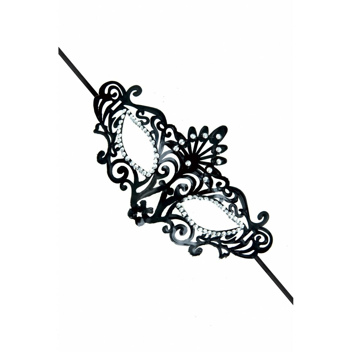 Shhh Blinddoek Maskarade Zwart